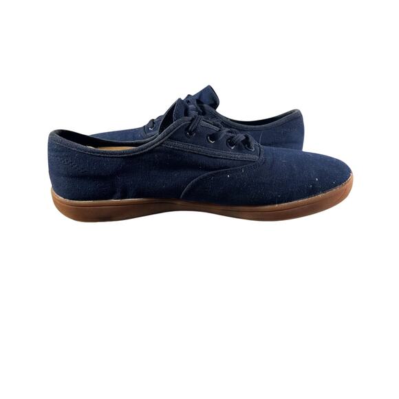 WHITIN Men’s W87 Minimalist Barefoot Navy Blue Canvas Sneakers Size 42 US 9.5 - Picture 8 of 9